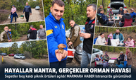 Hayaller mantar gerçekler orman havası! Sepetler boş kaldı piknik örtüleri açıldı! MARMARA HABER Istranca'da görüntüledi