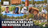 İki kovanla başladı, 150 kovana ulaştı! MARMARA HABER Kırklareli'nin coğrafi işaretli meşe balı üretim tesisinde