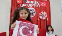 Kapaklı'da minik yürekler Cumhuriyet coşkusuyla buluştu