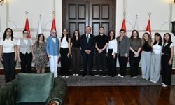 Vali Soytürk, Ulusal Staj Programı öğrencileriyle bir araya geldi