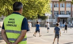 Okul bahçelerinde 31 bin personel görev yapacak