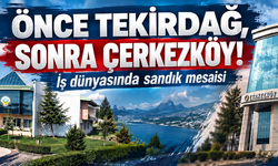 İş dünyasında sandık mesaisi! Önce Tekirdağ sonra Çerkezköy...