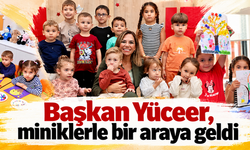 Başkan Yüceer, miniklerle bir araya geldi