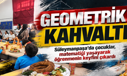 Geometrik Kahvaltı! Süleymanpaşa'da çocuklar, matematiği yaşayarak öğrenmenin keyfini çıkardı