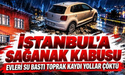 İstanbul'da sağanak hayatı felç etti: Alt geçit göle döndü! Yollar çöktü! Binalar tahliye edildi!
