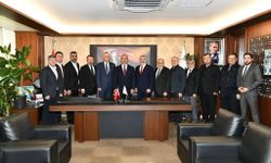 Vali Soytürk’ten ÇTSO Başkanı Ahmet Çetin’e hayırlı olsun ziyareti