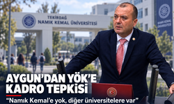 Aygun'dan YÖK'e kadro tepkisi