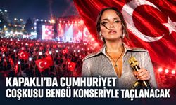 Kapaklı’da Cumhuriyet coşkusu Bengü konseriyle taçlanacak