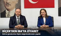 MHP İl Başkanı Biçer'den AK Parti'ye ziyaret: Edirne gündemi masaya yatırıldı