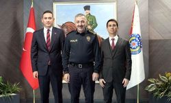 Çorlu Başsavcısı Özer, Emniyet Müdürü Turanlı'yı ziyaret etti