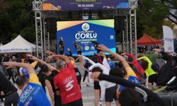 Çorlu'da binlerce adım, tek heyecan! İlk uluslararası yarı maraton tamamlandı