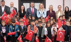 Çorlu'da minik öğrencilerden Atatürk Evi'ne anlamlı ziyaret