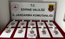 Uzunköprü'de 568 hap ele geçirildi