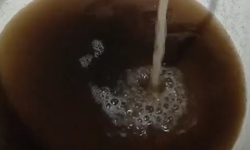 Çerkezköy'de musluktan su değil çamur aktı! Vatandaş isyan etti