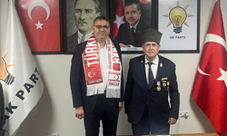 Çerkezköylü gazilerden AK Parti İlçe Başkanı Azbay'a ziyaret! Gazilerimiz başımızın tacıdır