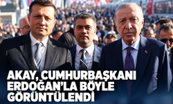 AKAY, CUMHURBAŞKANI ERDOĞAN’LA BÖYLE GÖRÜNTÜLENDİ!