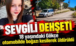 Sevgili dehşeti! 18 yaşındaki kız otomobilde boğazı kesilerek öldürüldü