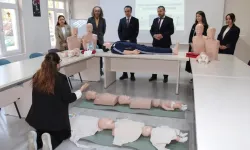 Tekirdağ’da ilk yardım eğitimlerine yeni ekipman