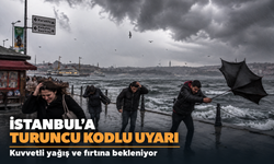 İstanbul'a "turuncu" kodlu uyarı: Kuvvetli yağış ve fırtına bekleniyor