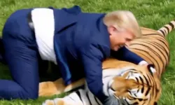 Tepki çeken kaplan videosu! Trump ölen gencin acısıyla alay etti