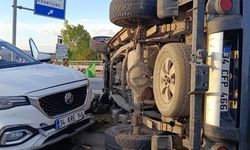 Tekirdağ'da korkunç olay! İçinde çocuk bulunan otomobili kaçırdı, kaza yaptı: 3 yaralı