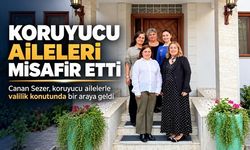 Koruyucu aileleri misafir etti