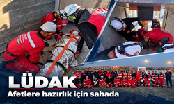 LÜDAK, afetlere hazırlık için sahada