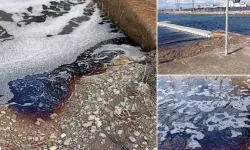 Marmara'da korkutan görüntü! Deniz kırmızıya döndü