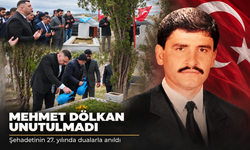 Mehmet Dölkan şehadetinin 27. yılında da unutulmadı