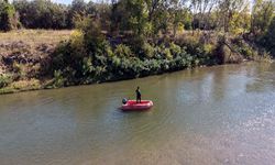 Meriç Nehri’nde kaybolan 2 çocuğu arama çalışmaları 2. gününde
