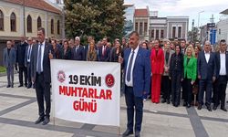 Edirne'de Muhtarlar Günü'nde anlamlı buluşma