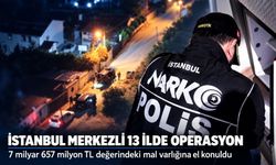 Edirne'nin de yer aldığı 13 ilde operasyon