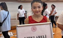 Kırklareli'nin genç haltercisi Türkiye ikincisi oldu