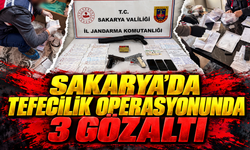 Sakarya’da tefecilik operasyonunda 3 gözaltı