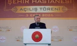 Şanlıurfa Şehir Hastanesi açıldı! Cumhurbaşkanı Erdoğan yatırımları anlattı, hızlı tren projelerine değindi