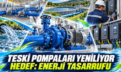 TESKİelektrik faturasını düşürmek için pompaları yeniliyor