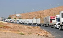 Hamzabeyli'de tır kuyruğu 30 kilometreye ulaştı