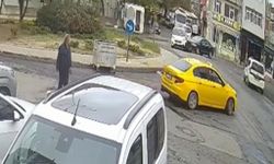 Çorlu'da kaza kamerada! 2 yaşındaki çocuk yaralandı