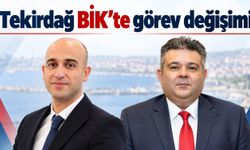 Tekirdağ BİK’te görev değişimi