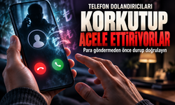 Korkutup acele ettiriyorlar