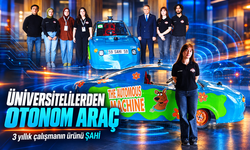 Üniversite öğrencileri otonom araç üretti