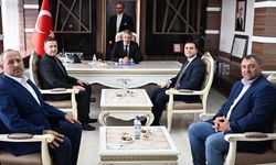 Lalapaşa'nın yeni kaymakamı Çolak'a, Vali Sezer'den ziyaret