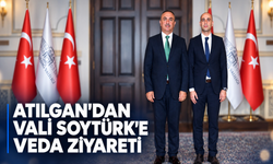 Atılgan'dan Vali Soytürk'e veda ziyareti