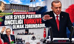 Cumhurbaşkanı Erdoğan: Her siyasi partinin önceliği Türkiye olmak zorundadır