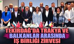 Tekirdağ'da Trakya ve Balkanlar arasında iş birliği zirvesi