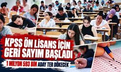 KPSS ön lisans için geri sayım başladı; 1 milyon 593 bin aday ter dökecek