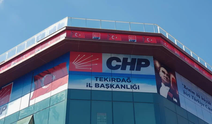 CHP Tekirdağ'da SMS Depremi!