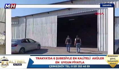 Besihane görünümlü kaçak sigara fabrikasına baskın