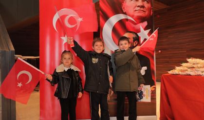 Edirne’de cumhuriyet coşkusu çocukların renkleriyle buluştu