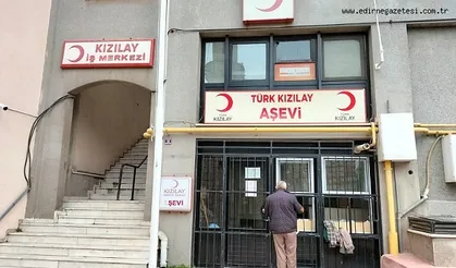 Edirne'de Kızılay'dan 158 yıllık iyilik ve dayanışma mesajı
